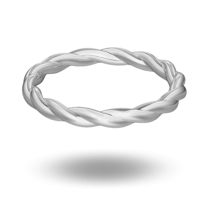 Ada Cable Ring Silver