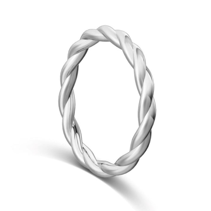 Ada Cable Ring Silver