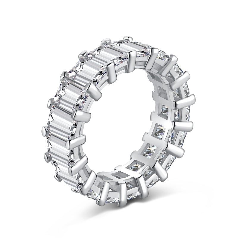 Safia Emerald Eternity Ring