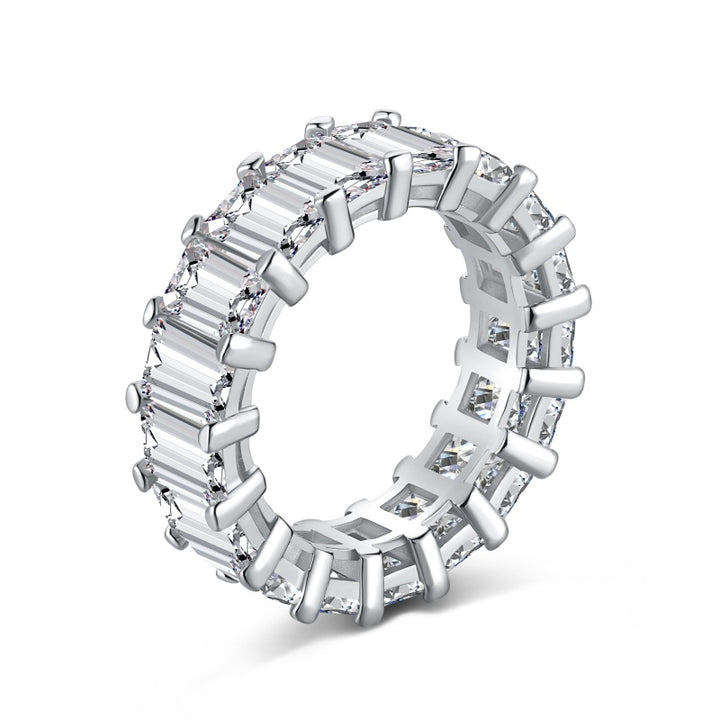 Safia Emerald Eternity Ring