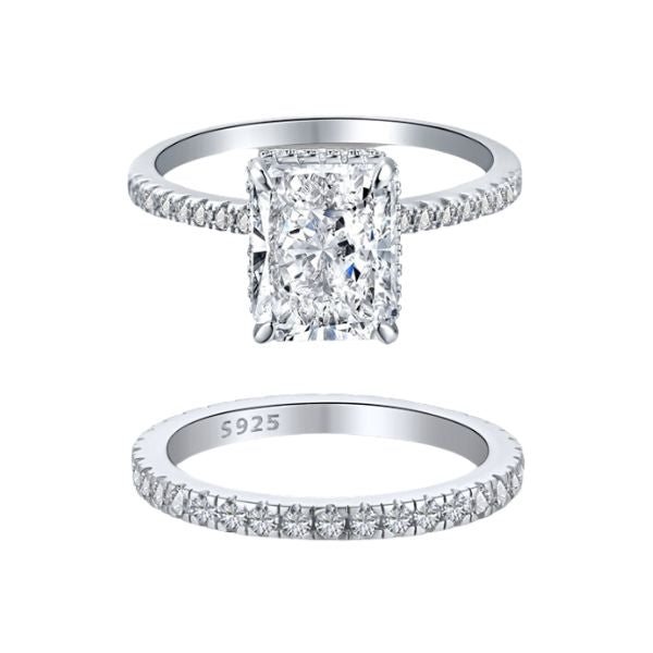 Brea Crushed Ice Ring Set