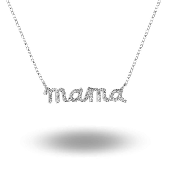Mama Necklace Silver