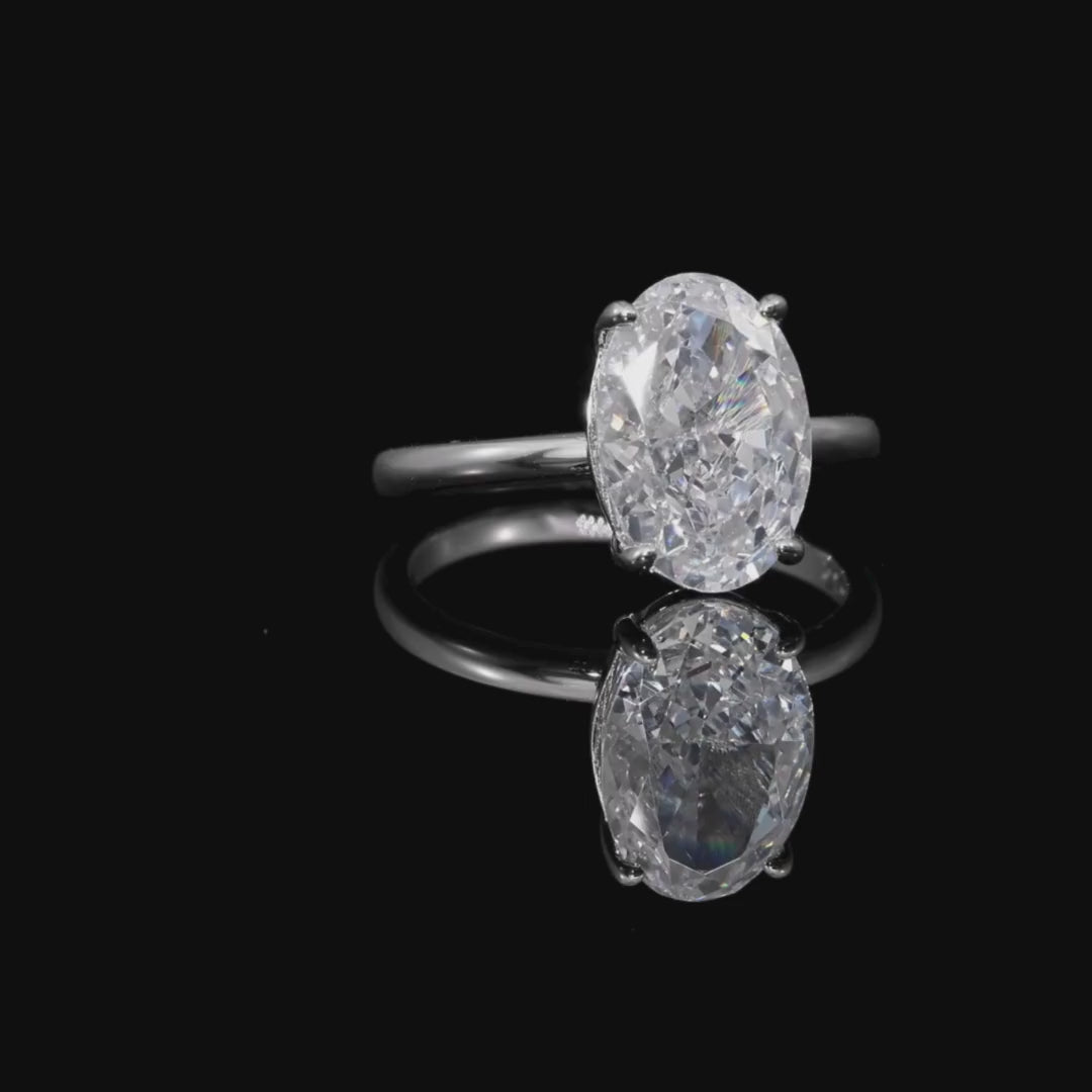 Letia Oval Cut Bundle Silver