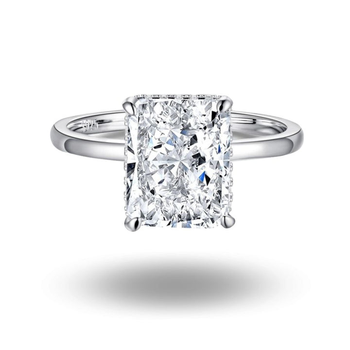 Raya Crushed Ice Ring Silver