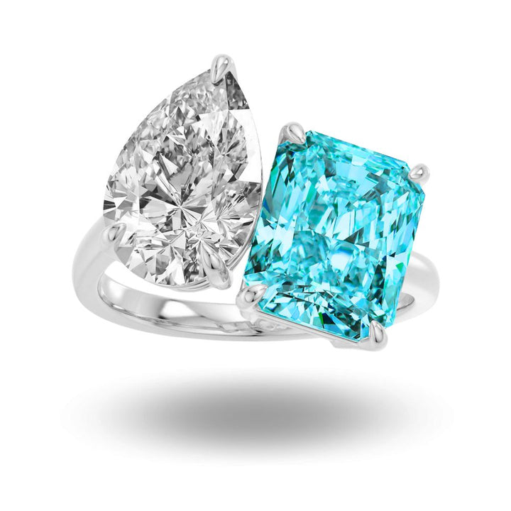 Toi et Moi Birthstone Ring