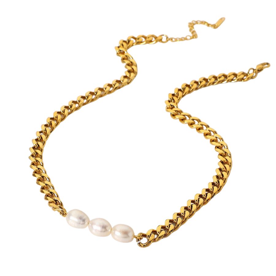 Moti Chain Necklace