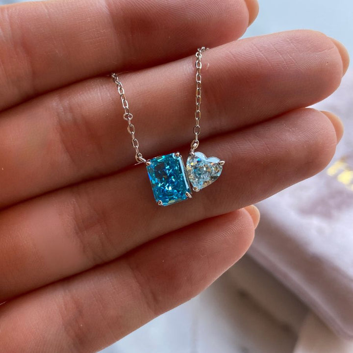 Toi et Moi Birthstone Necklace