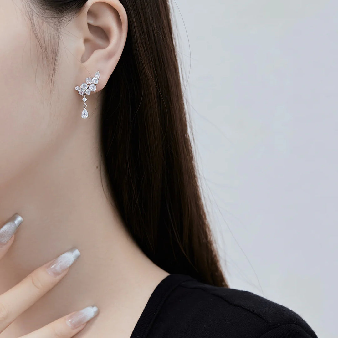 Stelia Cluster Earrings