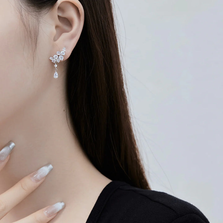 Stelia Cluster Earrings