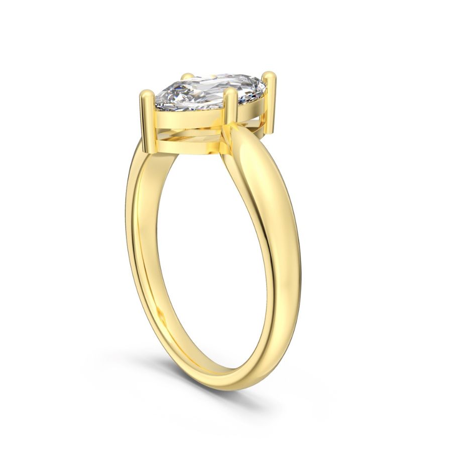 Nova Marquise Cut Ring Gold