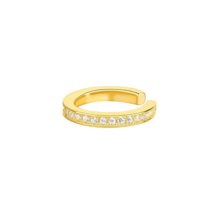Aria Pav√© Ear Cuff Gold