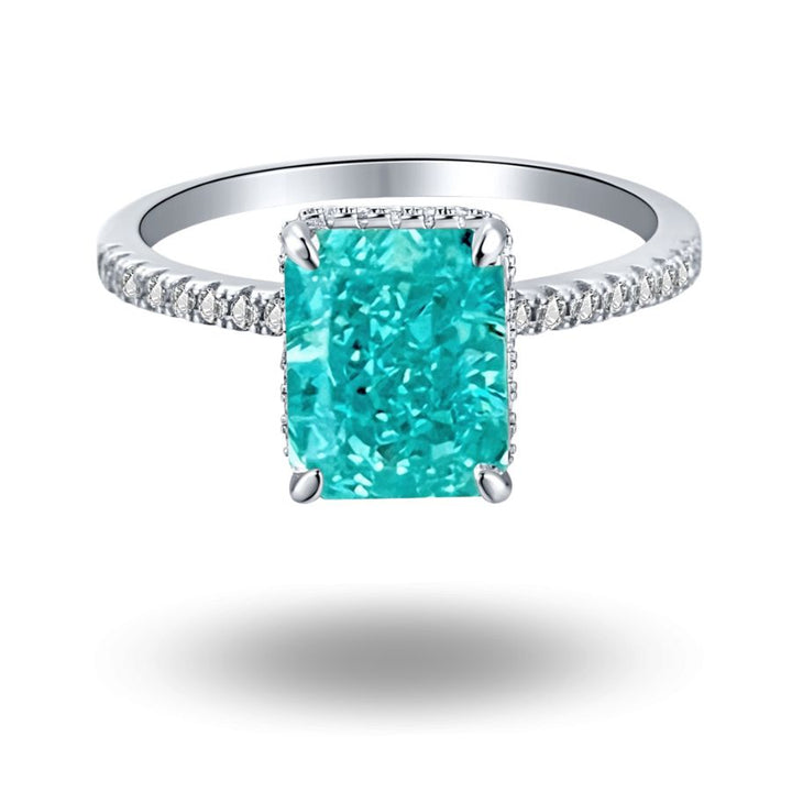 Brea Crushed Ice Birthstone Ring