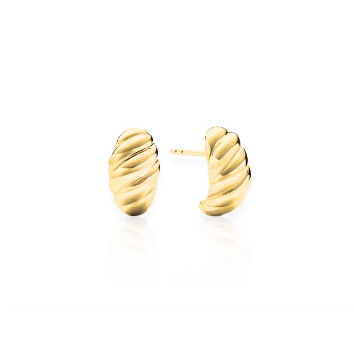 Carrie Croissant Earrings Gold