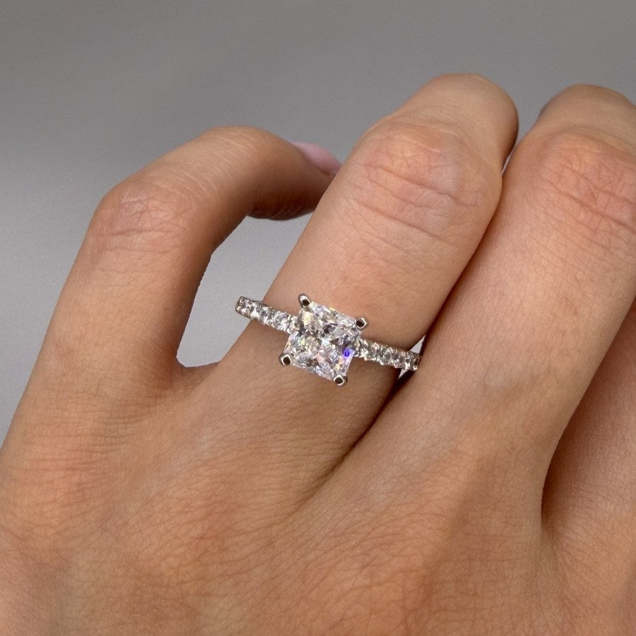Gaia Princess Cut Ring