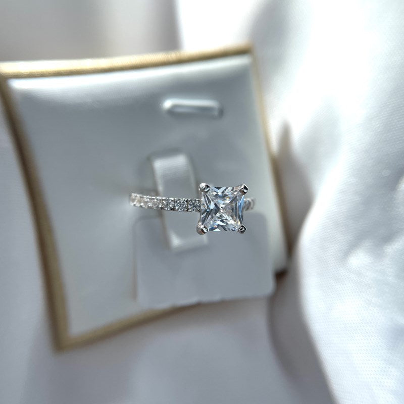 Gaia Princess Cut Ring