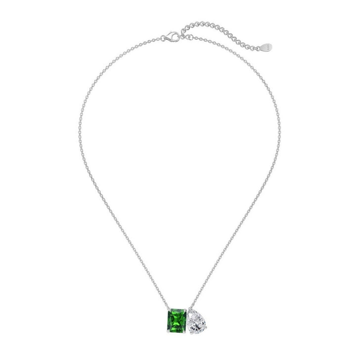 Honore Toi et Moi Necklace Green