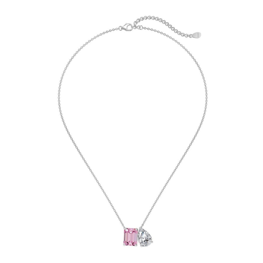 Honore Toi et Moi Necklace Pink