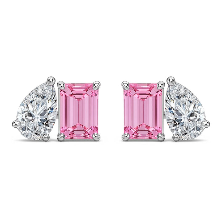 Honore Toi et Moi Earrings Pink