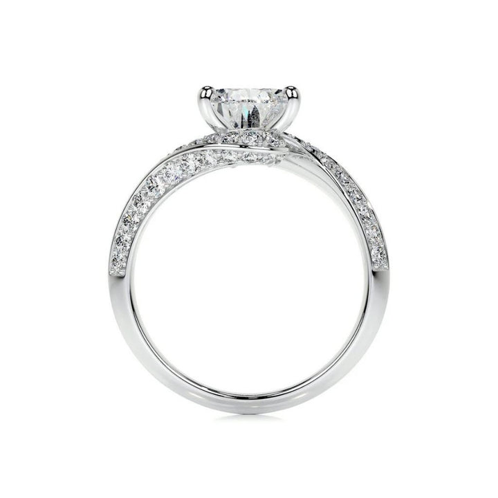 Luelle Pear Cut Ring Silver
