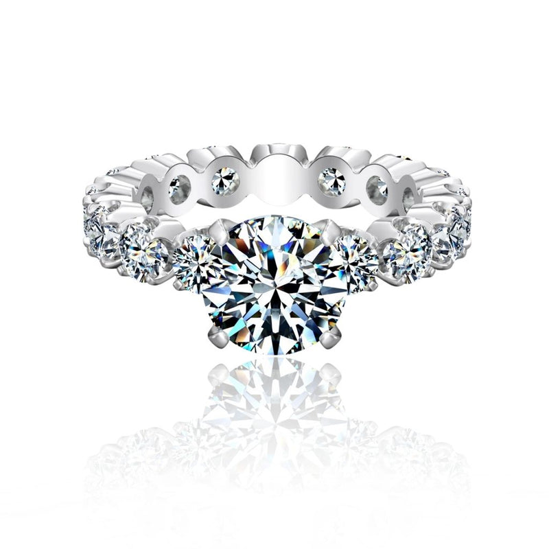 Marissa Brilliant Cut Moissanite Ring