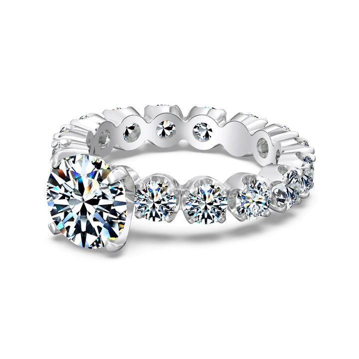 Marissa Brilliant Cut Moissanite Ring