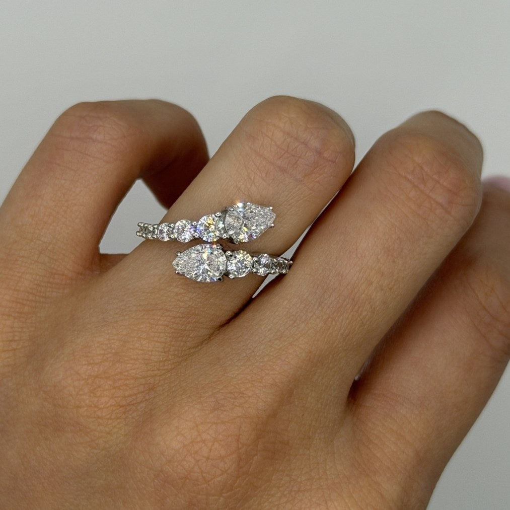Melia Adjustable Wrap Ring