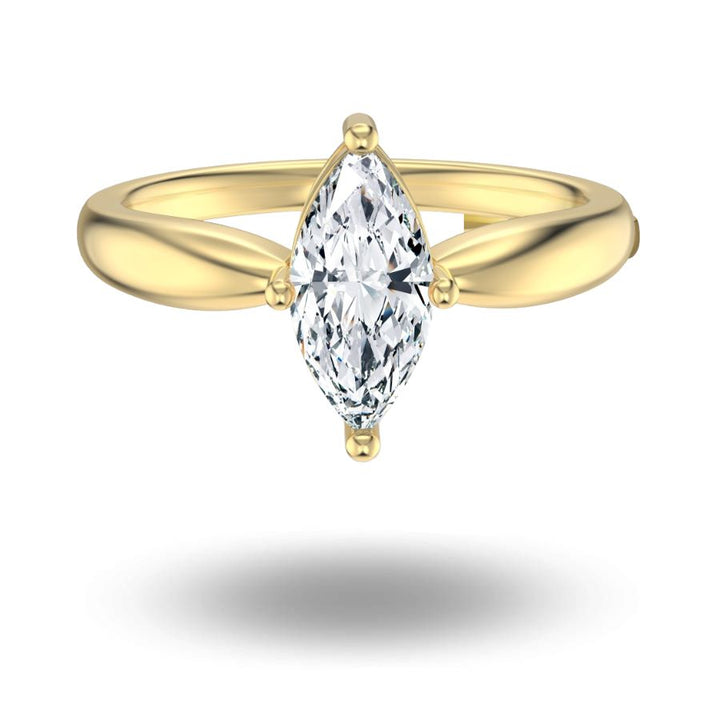 Nova Marquise Cut Ring Gold