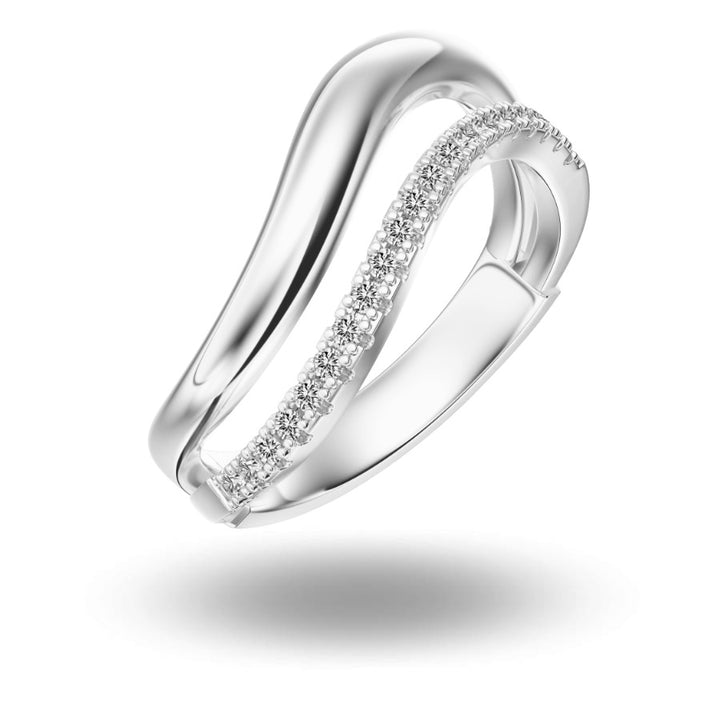 Orla Wave Ring Silver