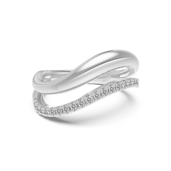 Orla Wave Ring Silver