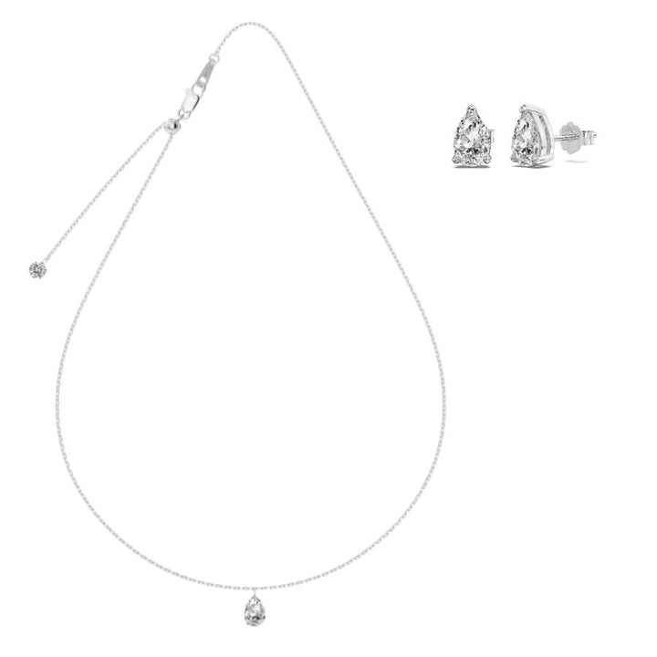 Pear Cut Bundle Silver