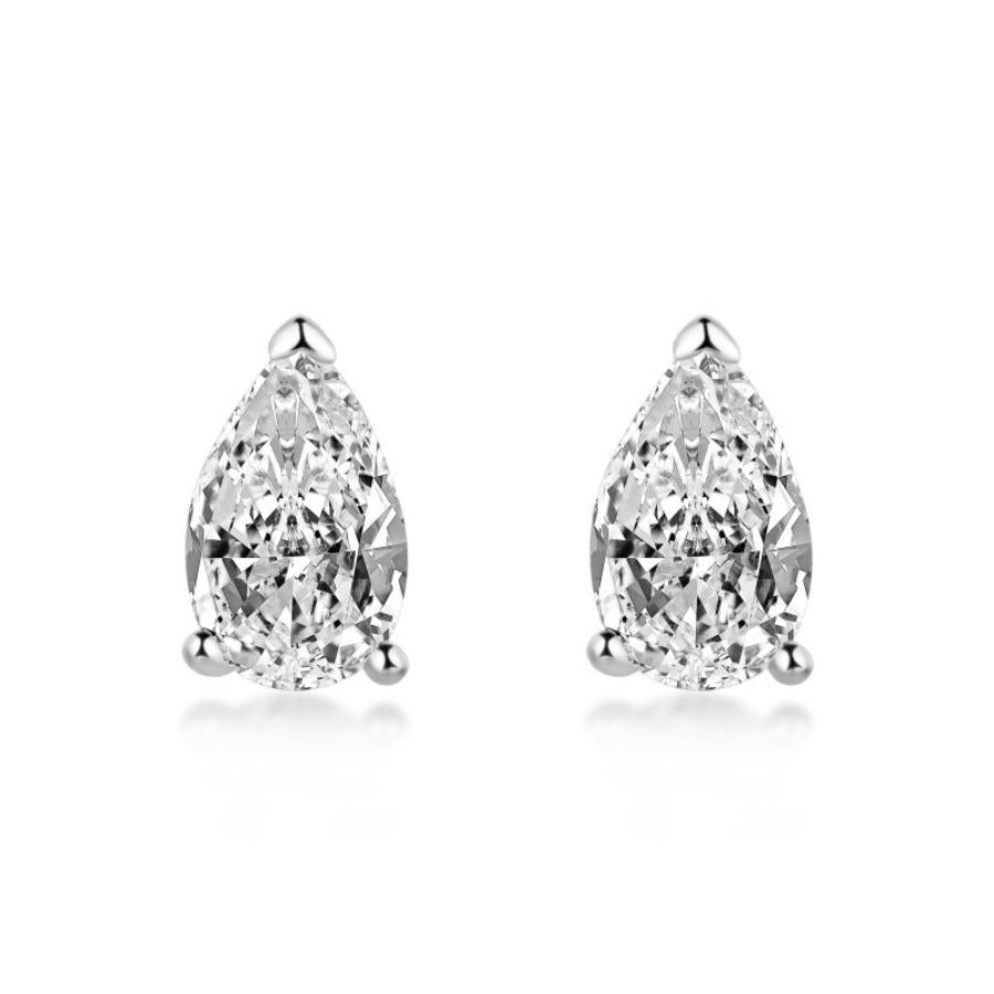 Ari Pear Cut Stud Earrings