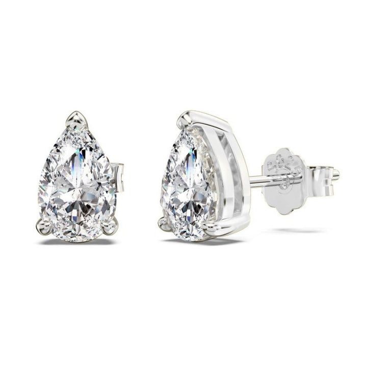 Ari Pear Cut Stud Earrings