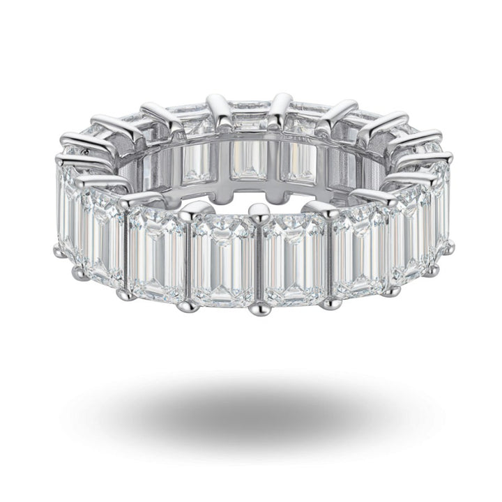 Safia Emerald Eternity Ring