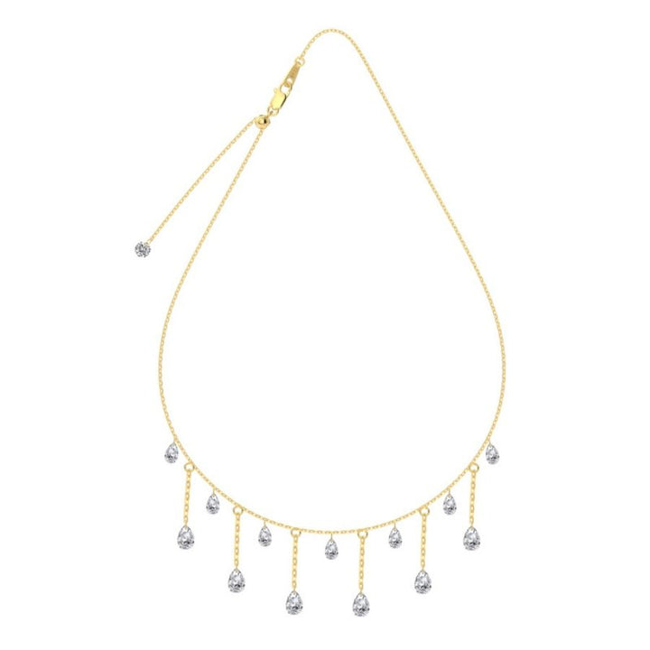 Sima Pear Cut Necklace Gold