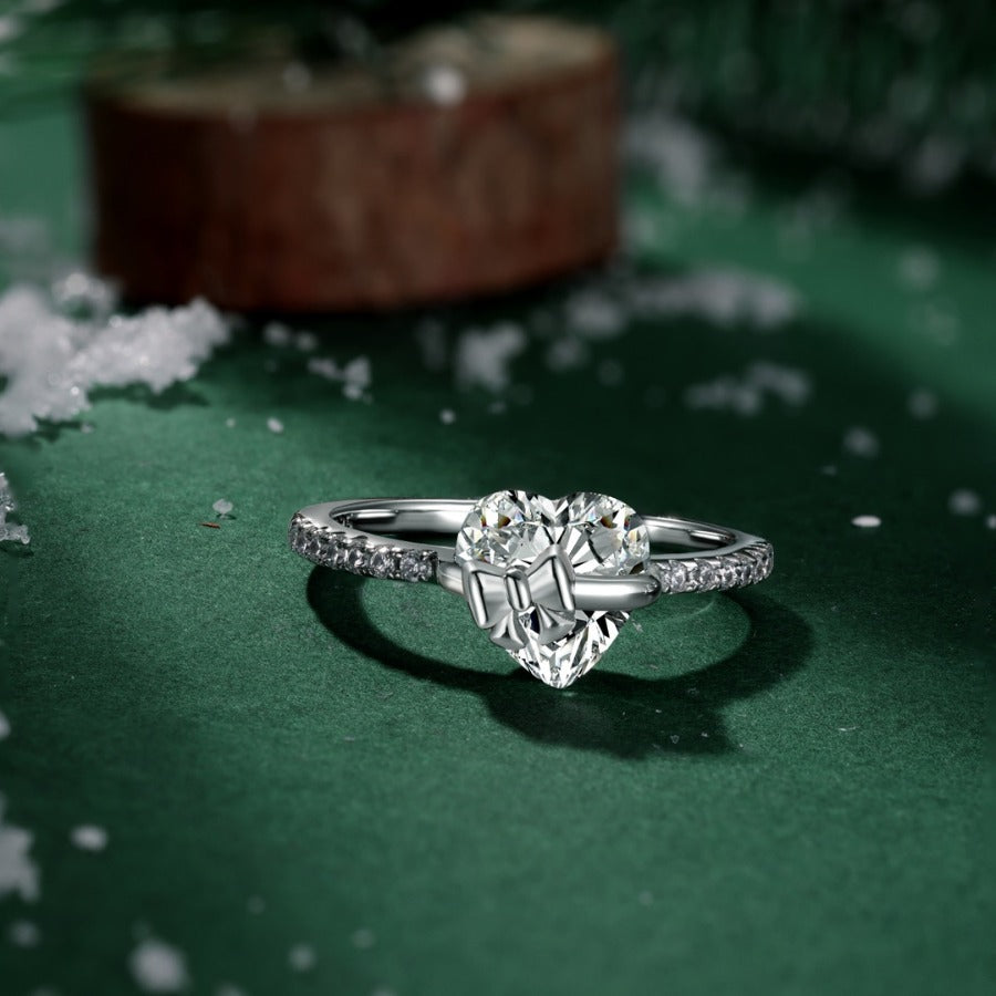 The Precious Heart Ring Silver