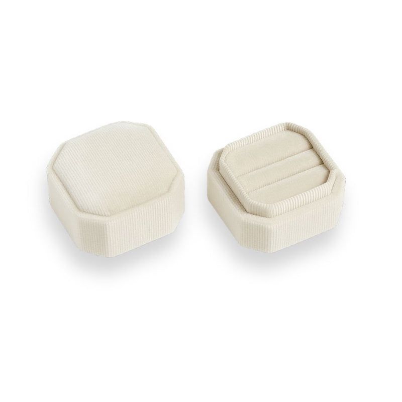 Luxury Two Slot Ring Box