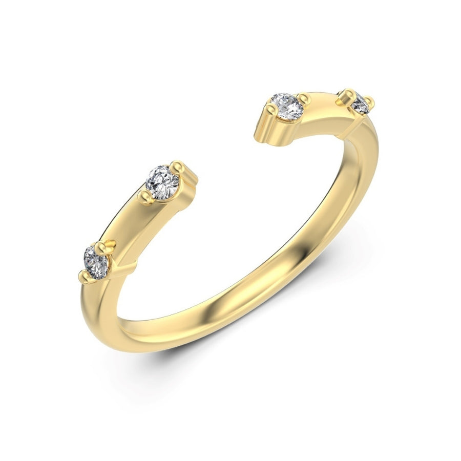Vesna Open Ring Gold