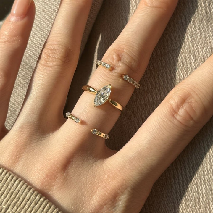 Vesna Open Ring Gold