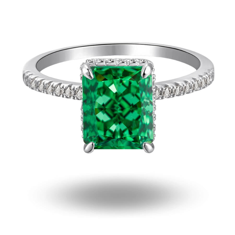 Brea Crushed Ice Ring Green