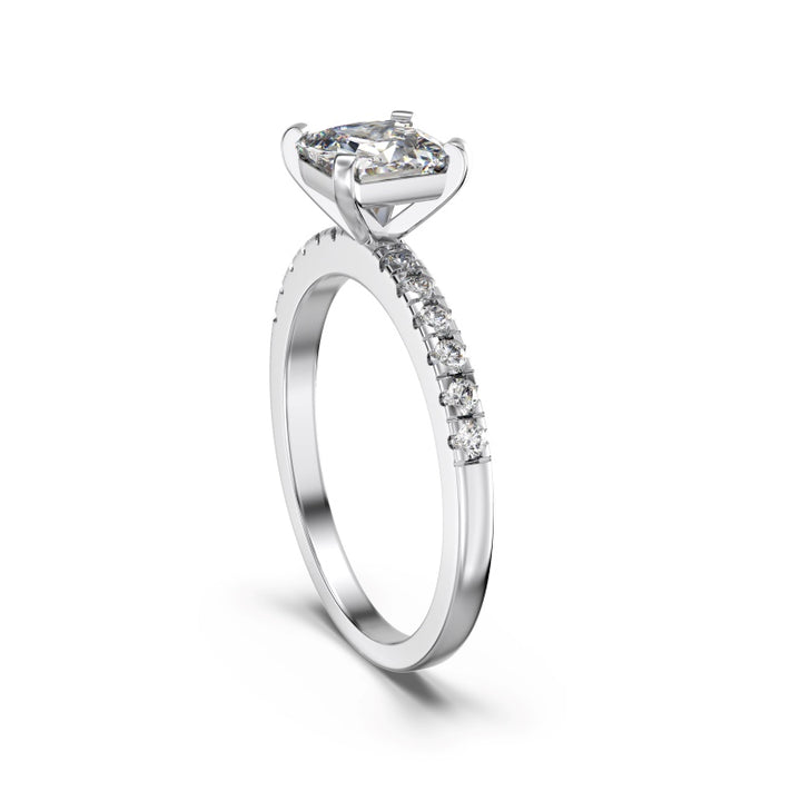 Gaia Princess Cut Ring