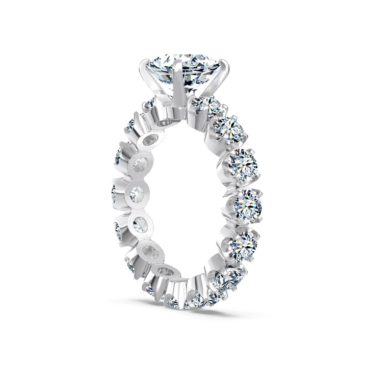 Marissa Brilliant Cut Moissanite Ring