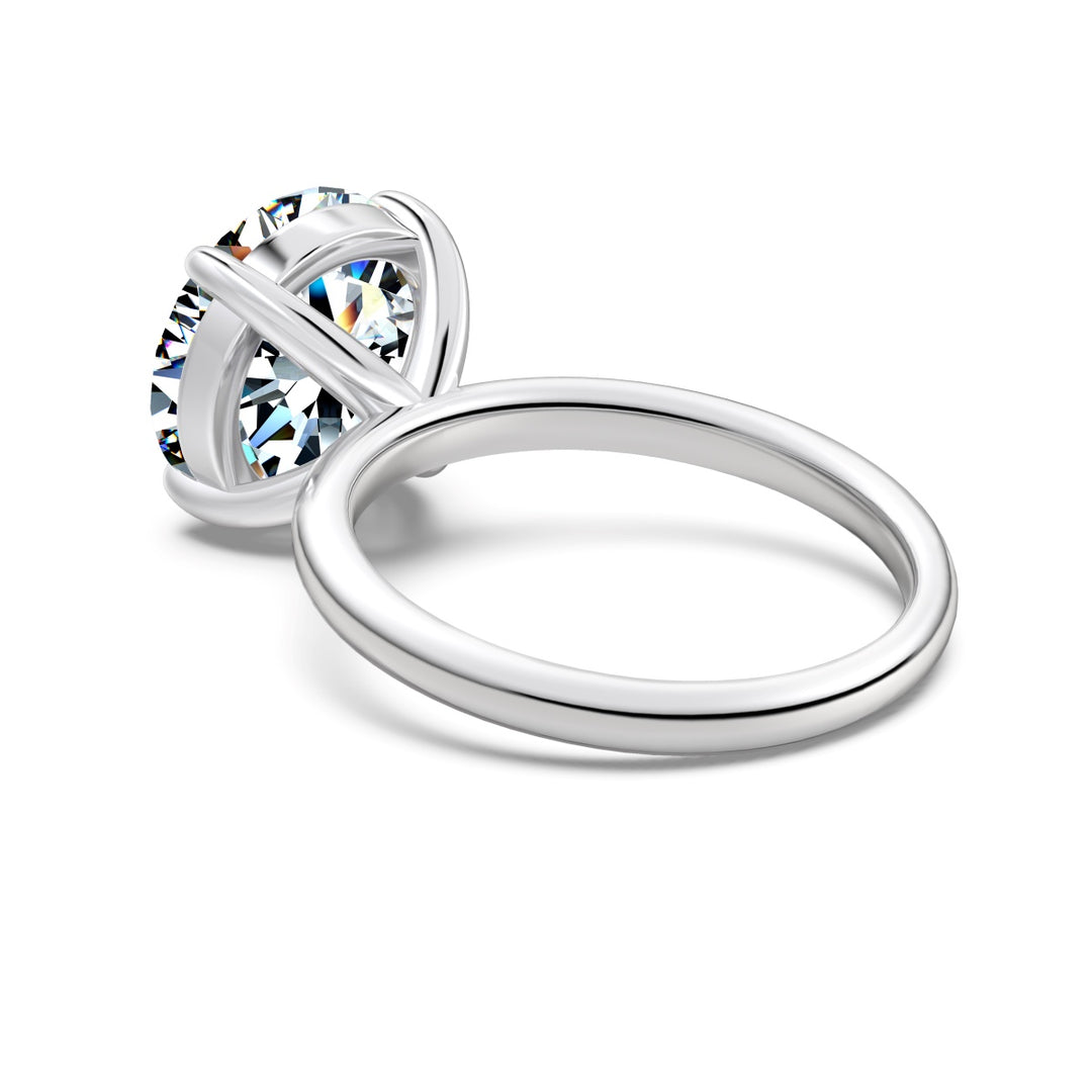 Nastya Brilliant Cut Moissanite Solitaire Ring