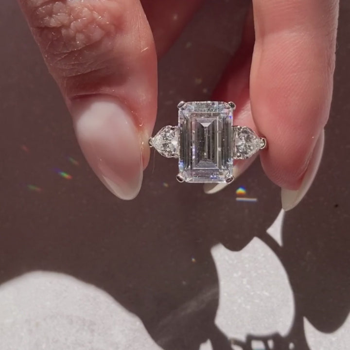 Kasia Emerald Cut Ring