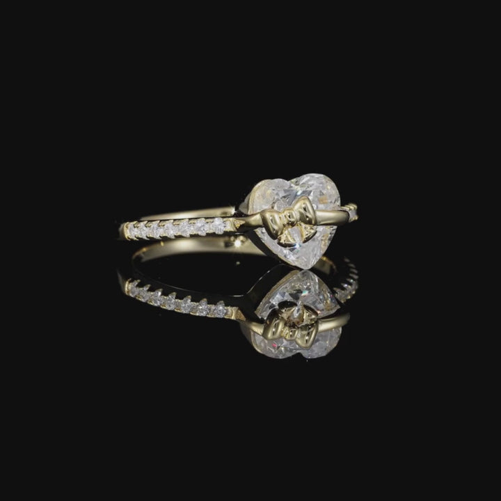 The Precious Heart Ring Gold