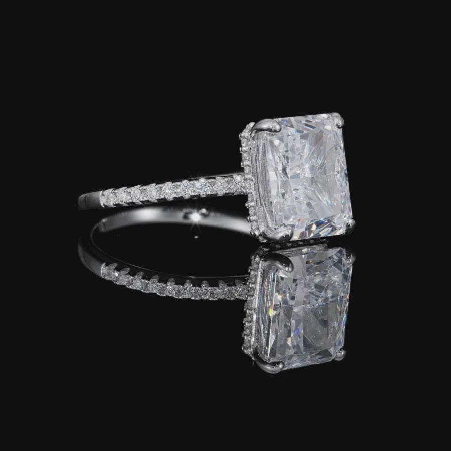 Brea Crushed Ice Ring Gold