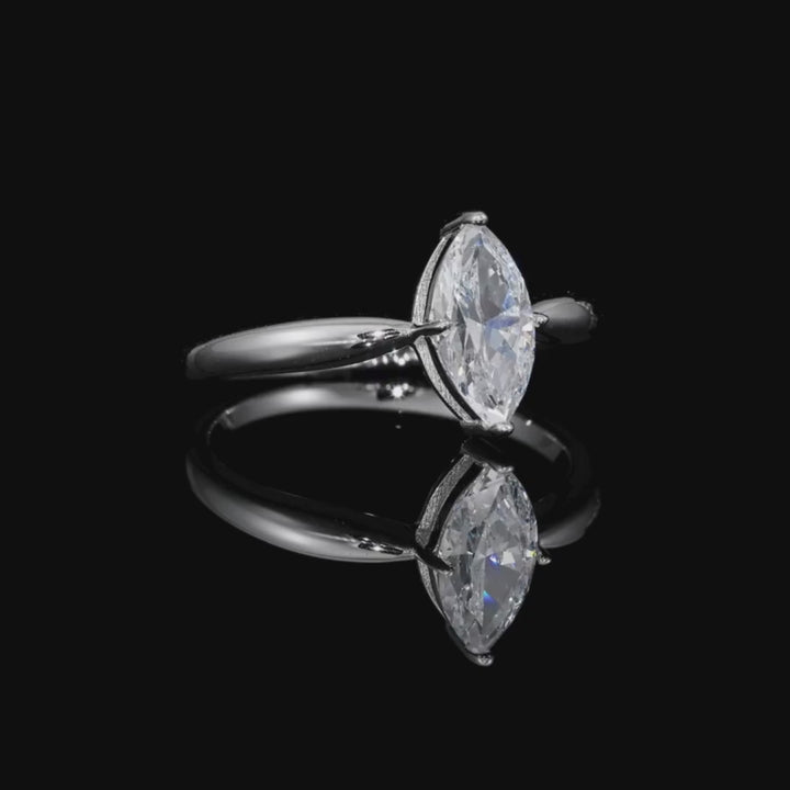 Nova Marquise Cut Ring Gold