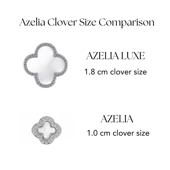 Azelia Clover Necklace Silver