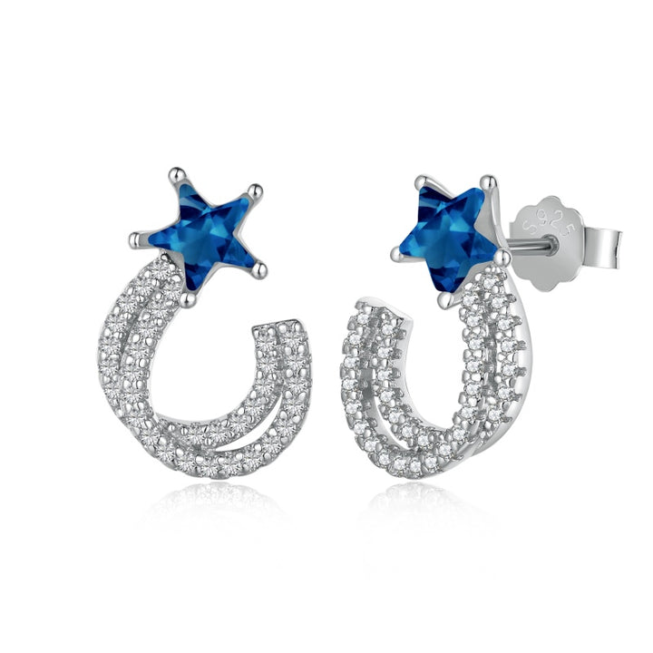 Stargirl Earrings Silver