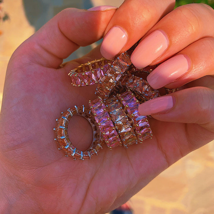 Baby Pink Ring Gold Rings House of Carats UK 