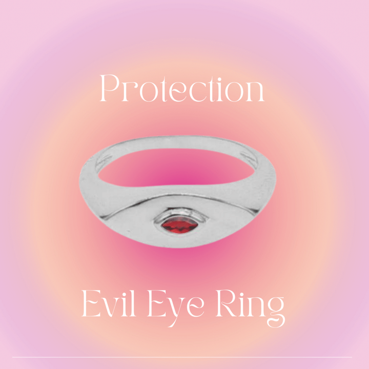 Evil Eye Ring Silver